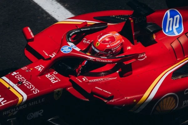 Formula 1 driver helmet